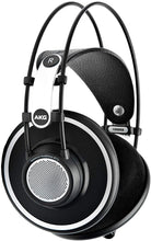 Load image into Gallery viewer, AKG Pro Audio K702 Over-Ear, Open-Back, Flat-Wire, Reference Studio Headphones,Black