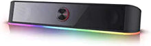 Load image into Gallery viewer, Redragon GS560 Adiemus RGB Desktop Soundbar, 2.0 Channel Computer Speaker with Dynamic Lighting Bar Audio-Light Sync/Display, Touch-Control Backlit with Volume Knob, USB Powered w/ 3.5mm Cable