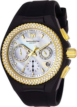 Load image into Gallery viewer, Technomarine Women's Cruise Valentine Stainless Steel Quartz Watch with Leather Strap, White, 26 (Model: TM-117046)