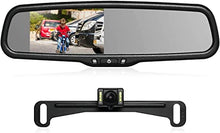 Load image into Gallery viewer, AUTO-VOX T2 Backup Camera for Car/Trucks,OEM Look Rear View Mirror Camera Monitor with IP68 Waterproof Back Up Camera,Super Night Vision for Vehicle Reversing