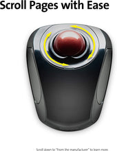 Load image into Gallery viewer, Kensington Orbit Wireless Trackball Mouse with Touch Scroll Ring (K72352US),Black