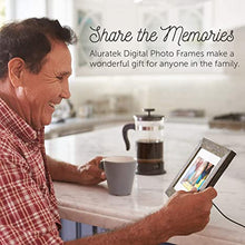 Load image into Gallery viewer, Aluratek 7" Distressed Wood Digital Photo Frame with Auto Slideshow Feature, 800 x 600 (ADPFD07F)