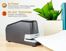 Load image into Gallery viewer, Bostich Impusle Drive, 30 Sheet Capacity, No Jam Technology, Easy Reload, Black