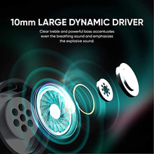 Load image into Gallery viewer, ABKO Active Noise Cancelling True Wireless Earbuds ANC Bluetooth Headphones in-Ear USB-C Wireless Charging with Microphone Built-in Mic EC10 Black