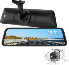 Load image into Gallery viewer, AUTO-VOX T9 Backup Camera for Truck,9.35''Stream Media Full Touch Screen with OEM Look 1080P Rear View Mirror Camera with 0.1 Lux Night Vision