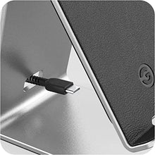 Load image into Gallery viewer, Galaxy S21/ Note 10 Plus/Note 20 Ultra /S20 Plus Wireless Charger Stand, Galvanox Qi Power Station (QC3.0) Adaptive Fast Charging, Works with All Samsung Galaxy S10/S20/Plus Models/LG G8/G9 ThinQ