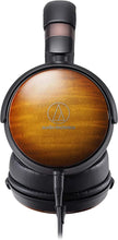 Load image into Gallery viewer, Audio-Technica ATH-WP900 Over-Ear High-Resolution Headphones, Flame Maple/Black