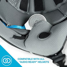Load image into Gallery viewer, Alta Wireless Bluetooth Helmet Drop in Headphones- HD Speakers Compatible with Any Audio Ready Ski/Snowboard Helmet - 3 Button Glove Friendly Controls with Microphone for Hands Free Calls.