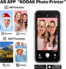 Load image into Gallery viewer, Kodak Mini 2 Retro 2.1x3.4” Portable Instant Photo Printer, Wireless Connection, Compatible with iOS, Android & Bluetooth, Real Photo, 4Pass Technology & Lamination Process, Premium Quality-White