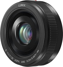Load image into Gallery viewer, PANASONIC LUMIX G II Lens, 20MM, F1.7 ASPH, MIRRORLESS Micro Four Thirds, H-H020AK (USA Black)