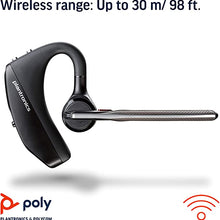 Load image into Gallery viewer, Plantronics - Voyager 5200 UC (Poly) - Bluetooth Single-Ear (Monaural) Headset - Compatible to connect to your PC and/or Mac - Works with Teams, Zoom & more - Noise Canceling
