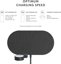 Load image into Gallery viewer, Native Union Drop XL Wireless Charger (Watch Edition) – Multi-Device Charging pad for iPhone & Qi Compatible Devices with Detachable Apple Watch Puck (Adapter for US, China and Australia Included)