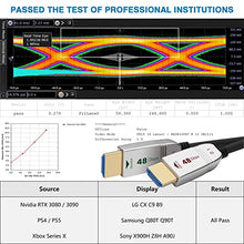 Load image into Gallery viewer, FeizLink 8K HDMI 2.1 Fiber Cable 30ft 4K 120Hz 8K 60Hz 48Gbps Dynamic HDR10 / eARC/HDCP 2.3 Compatible with RTX 3080 3090 Xbox Series X PS5 LG C9 Samsung Q90T TCL Sony