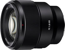 Load image into Gallery viewer, Sony SEL85F18 85mm F/1.8-22 Medium-Telephoto Fixed Prime Camera Lens, Black
