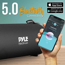 Load image into Gallery viewer, Wireless Portable Bluetooth Boombox Speaker - 100 Watt Rechargeable Boom Box Speaker Portable Music Barrel Loud Stereo System with AUX Input, MP3/USB/SD Port, Fm Radio, 2.5" Tweeter - Pyle PBMSPG3BK