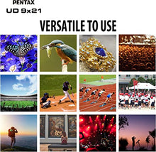 Load image into Gallery viewer, Pentax Binoculars UD 9x21 Black. A Bright, Clear Field of View,Lightweight Body with a roof Prism, and Fully Multi-Coated Optics Achieve Excellent Image Performance for Concerts, Sports and Traveling