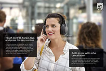 Load image into Gallery viewer, Philips PH805 Active Noise Canceling (ANC) Over Ear Wireless Bluetooth Performance Headphones w/Hi-Res Audio, Comfort Fit and 30 Hours of Playtime (TAPH805BK)