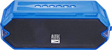 Load image into Gallery viewer, Altec Lansing HydraJolt Wireless Bluetooth Speaker, Waterproof Portable Speakers with Built In Phone Charger and Lights, Everything Proof Outdoor, Shockproof, Snowproof, 16 Hours Playtime (Royal Blue)