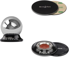 Load image into Gallery viewer, Nite Ize Steelie Orbiter Dash Mount Kit - Magnetic Cell Phone Holder for Car Dash, Low Profile, No Attached Magnets