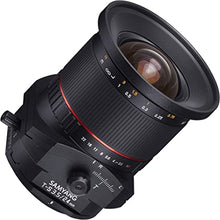 Load image into Gallery viewer, Samyang Tilt-Shift SYTS24-N 24mm f/3.5 Tilt Shift lens for Nikon