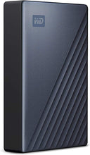 Load image into Gallery viewer, WD 4TB My Passport Ultra Blue Portable External Hard Drive HDD, USB-C and USB 3.1 Compatible - WDBFTM0040BBL-WESN