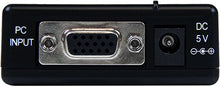 Load image into Gallery viewer, StarTech.com High Resolution VGA to Composite (RCA) or S-Video Converter - PC to TV Video Adapter - 1600x1200 RGB to TV (VGA2VID)
