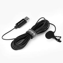 Load image into Gallery viewer, Saramonic Lavalier Mic with USB-A Connector for Computers with 19.7' (6m) Cable (SR-ULM10L)