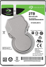 Load image into Gallery viewer, Seagate BarraCuda 2TB Internal Hard Drive HDD û 2.5 Inch SATA 6Gb/s 5400 RPM 128MB Cache for Computer Desktop PC û Frustration Free Packaging (ST2000LM015)