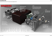 Load image into Gallery viewer, Sangean WR-2 AM / FM-RBDS Wooden Cabinet Digital Tuning Radio (Black)