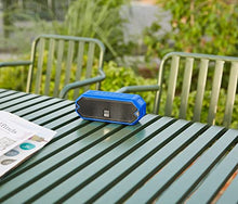 Load image into Gallery viewer, Altec Lansing HydraJolt Wireless Bluetooth Speaker, Waterproof Portable Speakers with Built In Phone Charger and Lights, Everything Proof Outdoor, Shockproof, Snowproof, 16 Hours Playtime (Royal Blue)