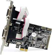 Load image into Gallery viewer, StarTech.com 4 Port Native PCI Express RS232 Serial Adapter Card with 16550 UART - Low Profile Serial Card (PEX4S553), Green