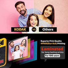 Load image into Gallery viewer, Kodak Mini Shot 2 Retro Portable Wireless Instant Camera & Photo Printer, Compatible with iOS & Android and Bluetooth Devices, Real Photo (2.1x3.4) 4Pass Technology - Yellow