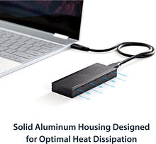 Load image into Gallery viewer, StarTech.com USB-C 10Gbps to M.2 NVMe SSD Enclosure - Portable External M.2 NGFF PCIe Aluminum Case - 1GB/s Read/Write - Supports 2230, 2242, 2260, 2280 - TB3 Compatible - Mac & PC (M2E1BMU31C)