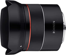 Load image into Gallery viewer, ROKINON AF 18mm F2.8 Wide Angle auto Focus Full Frame Lens for Sony E Mount, Black