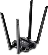 Load image into Gallery viewer, TRENDnet AC1900 High Power Dual Band Wireless USB Adapter, Increase-Extend WiFi Wireless Coverage, Stream 4K HD Video, Windows-Mac OS Compatible, USB 3.0 to USB Type A, Black, TEW-809UB