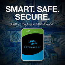 Load image into Gallery viewer, Seagate Skyhawk AI 8TB Surveillance Internal Hard Drive HDD–3.5 Inch SATA 6Gb/s 256MB Cache + Drive Health Management & 3-Year Recovery Service - (ST8000VEZ00)