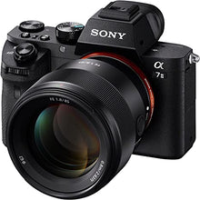 Load image into Gallery viewer, Sony SEL85F18 85mm F/1.8-22 Medium-Telephoto Fixed Prime Camera Lens, Black
