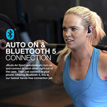 Load image into Gallery viewer, JLab JBuds Air Sport True Wireless Bluetooth Earbuds + Charging Case | Black | IP66 Sweat Resistance - Class 1 Bluetooth 5.0 Connection | 3 EQ Sound Settings JLab Signature, Balanced, Bass Boost