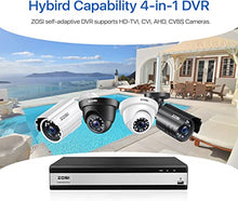 Load image into Gallery viewer, ZOSI H.265+ 16Channel Full 1080P Video Security DVR Recorder with 2TB Hard Drive,16CH Hybrid 4-in-1 Surveillance CCTV DVR for 960H/CVI/TVI/AHD Home Security Cameras system,Remote View,Motion Detection