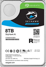Load image into Gallery viewer, Seagate Skyhawk AI 8TB Surveillance Internal Hard Drive HDD–3.5 Inch SATA 6Gb/s 256MB Cache + Drive Health Management & 3-Year Recovery Service - (ST8000VEZ00)
