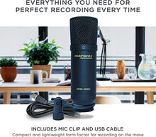 Load image into Gallery viewer, Marantz Professional MPM-1000U | Large Diaphragm USB Condenser Microphone For Podcasting & Recording, Including USB Cable & Mic Clip