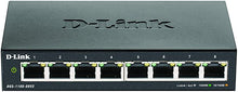 Load image into Gallery viewer, D-Link Ethernet Switch, 8 Port Smart Managed Gigabit Desktop EEE Network Internet (DGS-1100-08V2)