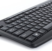 Load image into Gallery viewer, Verbatim Wireless Silent Mouse & Keyboard Combo - 2.4GHz with Nano Receiver - Ergonomic, Noiseless, and Silent for Mac and Windows - Graphite (99779)