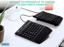 Load image into Gallery viewer, KINESIS Freestyle2 Ergonomic Keyboard w/ VIP3 Lifters for Mac (9" Separation)