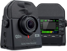 Load image into Gallery viewer, Zoom Q2n-4K Handy Video Recorder, 4K/30P Ultra High Definition Video, Compact Size, Stereo Microphones, Wide Angle Lens, for Recording Music, Video, Youtube Videos, Livestreaming