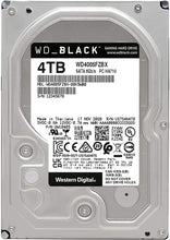 Load image into Gallery viewer, Western Digital 4TB WD Black Performance Internal Hard Drive HDD - 7200 RPM, SATA 6 Gb/s, 256 MB Cache, 3.5" - WD4005FZBX