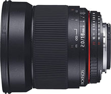 Load image into Gallery viewer, Rokinon 16M-C 16mm f/2.0 Aspherical Wide Angle Lens for Canon EF Cameras