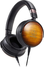 Load image into Gallery viewer, Audio-Technica ATH-WP900 Over-Ear High-Resolution Headphones, Flame Maple/Black