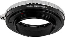 Load image into Gallery viewer, Fotodiox Lens Mount Adapter, Contax G Lens to EOS-M Camera Body