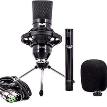 Load image into Gallery viewer, CAD Audio GXL1800SP Studio Pack with GXL1800 Side Address & GLX800 Small Diaphragm Mic - Perfect for Studio, Podcasting & Streaming
